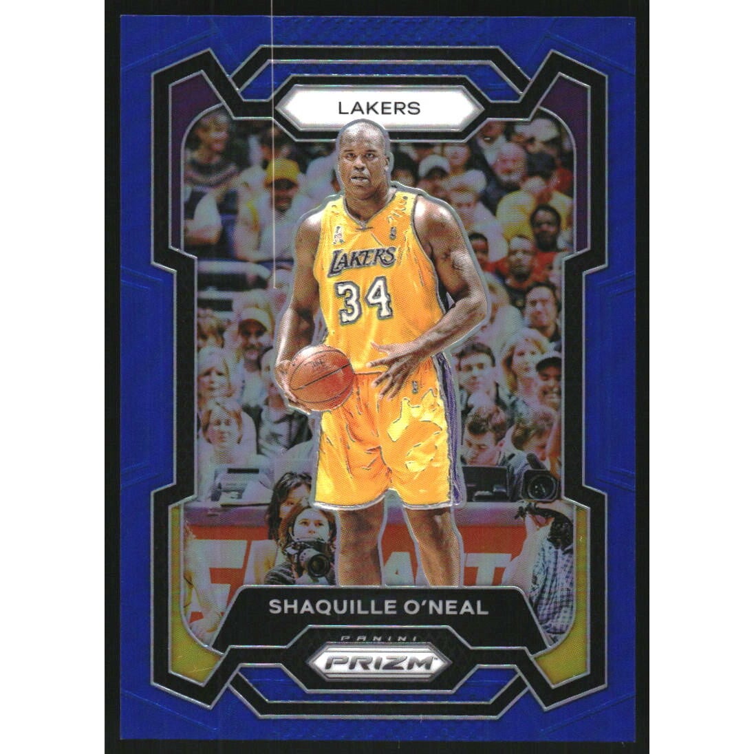 2023-24 Panini Prizm Prizms Blue #181 Shaquille O'Neal. rookie card picture