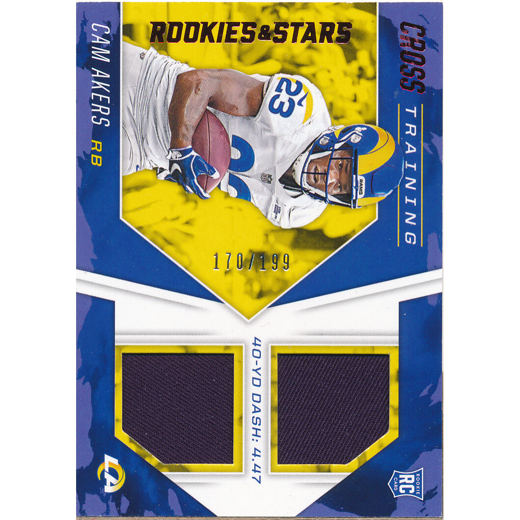 2020 Rookies and Stars Cross Training Jerseys #25 Cam Akers