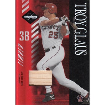 2003 Leaf Limited Timber #50 Troy Glaus White