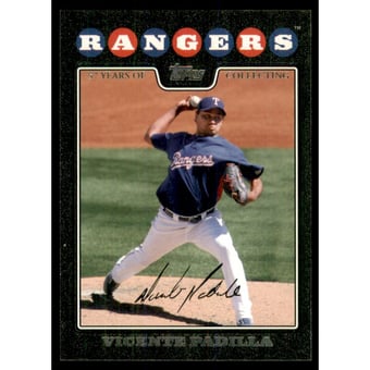 2008 Topps Black #659 Vicente Padilla