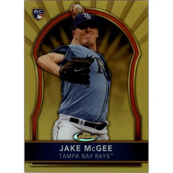 2011 Finest Gold Refractors #90 Jake McGee