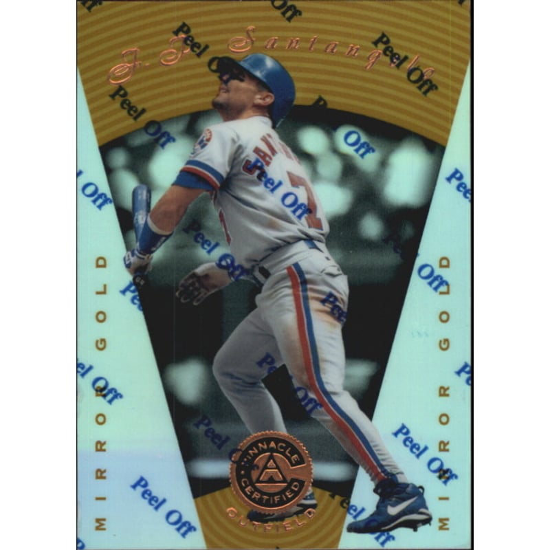 1997 Pinnacle Certified Mirror Gold #70 F.P. Santangelo