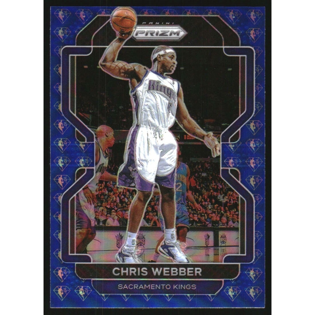 2021-22 Panini Prizm Prizms NBA 75th Anniversary #263 Chris Webber. rookie card picture