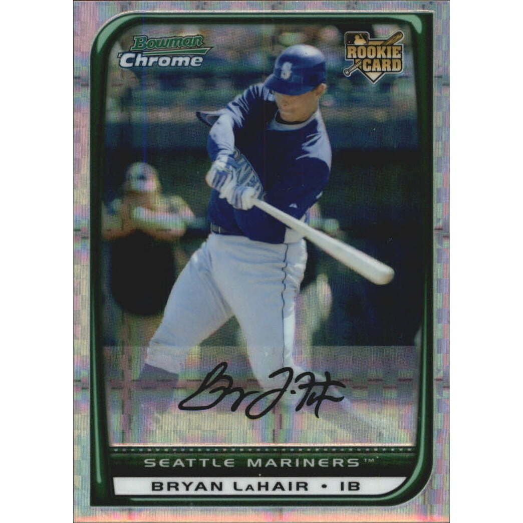 2008 Bowman Chrome Draft X-Fractors #BDP45 Bryan LaHair. rookie card picture