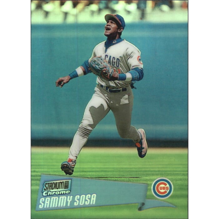 2000 Stadium Club Chrome Preview Refractors #SCC13 Sammy Sosa