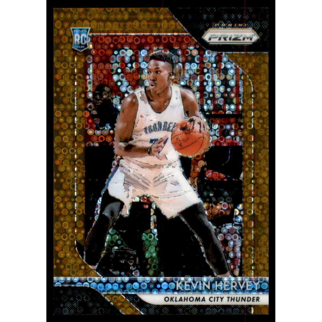 2018-19 Panini Prizm Prizms Fast Break Bronze #29 Kevin Hervey. rookie card picture