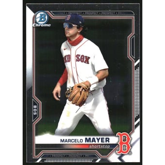 2021 Bowman Chrome Draft Image Variations #BDC174 Marcelo Mayer/fielding