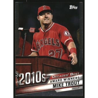 2020 Topps Decades' Best Chrome #DBC93 Mike Trout