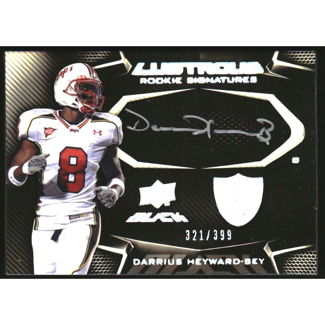 2009 UD Black #108 Darrius Heyward-Bey AU/399 RC