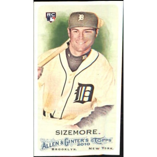 2010 Topps Allen and Ginter Mini No Card Number #150 Grady Sizemore. rookie card picture