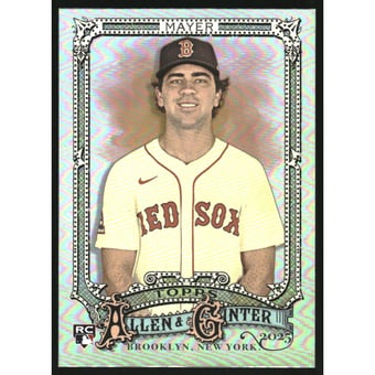2025 Topps Allen and Ginter Silver Portrait #245 Marcelo Mayer