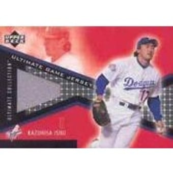 2002 Ultimate Collection Game Jersey Tier 2 #KI Kazuhisa Ishii