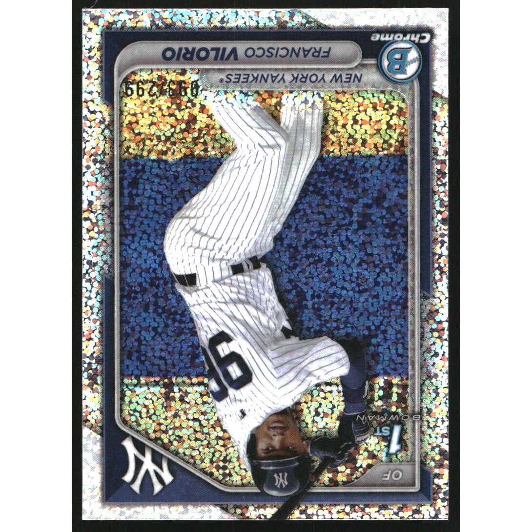 2024 Bowman Chrome Prospects Speckle Refractors #BCP169 Francisco Vilorio 2024 Bowman Chrome Prospects Speckle Refractors #BCP169 Francisco Vilorio