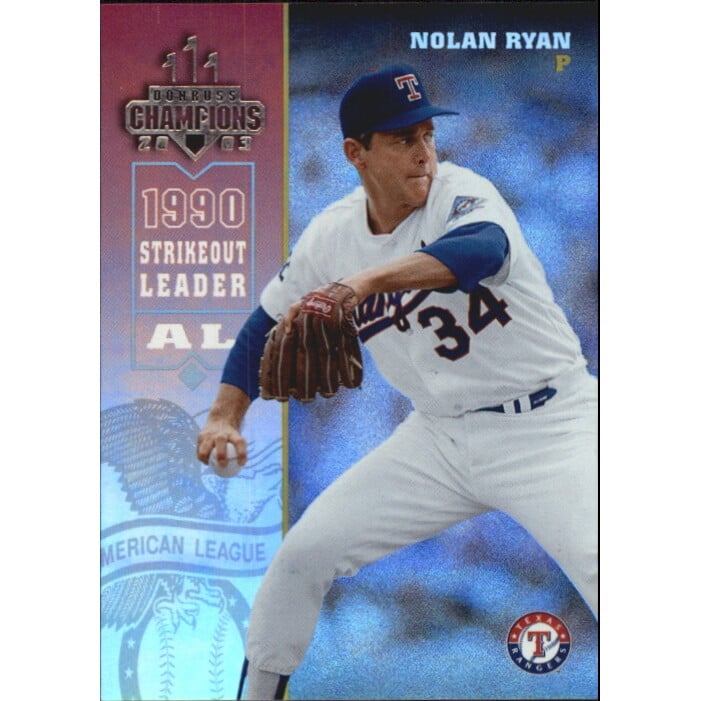 2003 Donruss Champions Holo-Foil #263 Nolan Ryan Rangers. rookie card picture