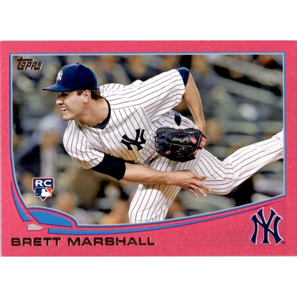 2013 Topps Update Pink #US51 Brett Marshall. rookie card picture