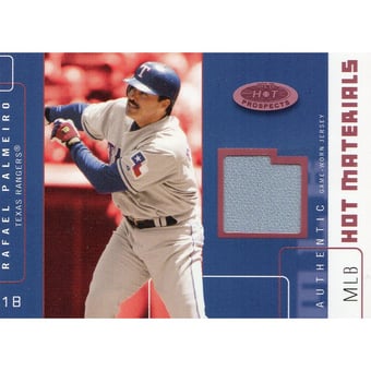 2003 Hot Prospects MLB Red Hot Materials #RP Rafael Palmeiro Jsy
