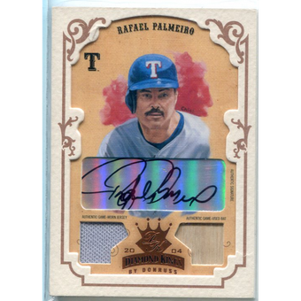 2004 Diamond Kings DK Combos Framed Bronze #39 Rafael Palmeiro Bat-Jsy/5