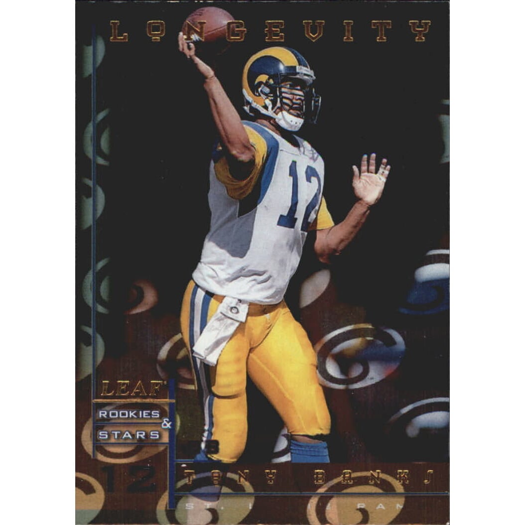 1998 Leaf Rookies and Stars Longevity #131 Tony Banks