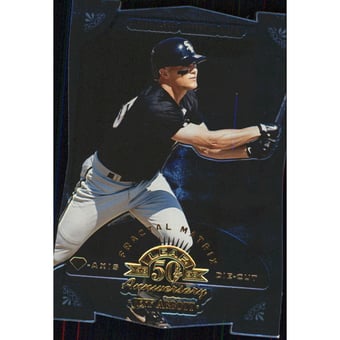 1998 Leaf Fractal Diamond Axis #12 Jeff Abbott