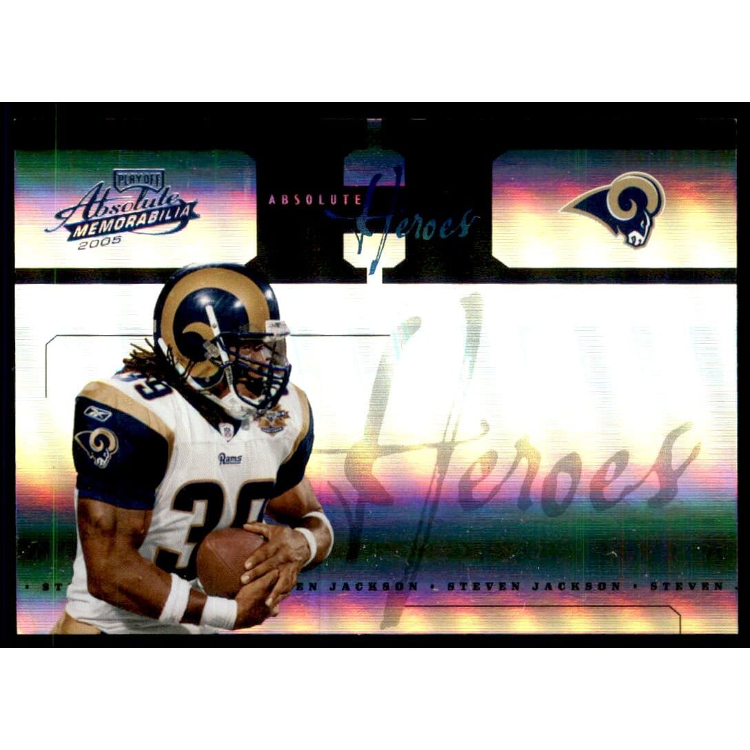 2005 Absolute Memorabilia Absolute Heroes Spectrum #22 Steven Jackson