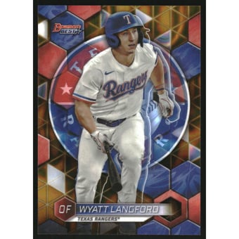 2023 Bowman's Best Top Prospects Gold Lava Refractors #TP30 Wyatt Langford