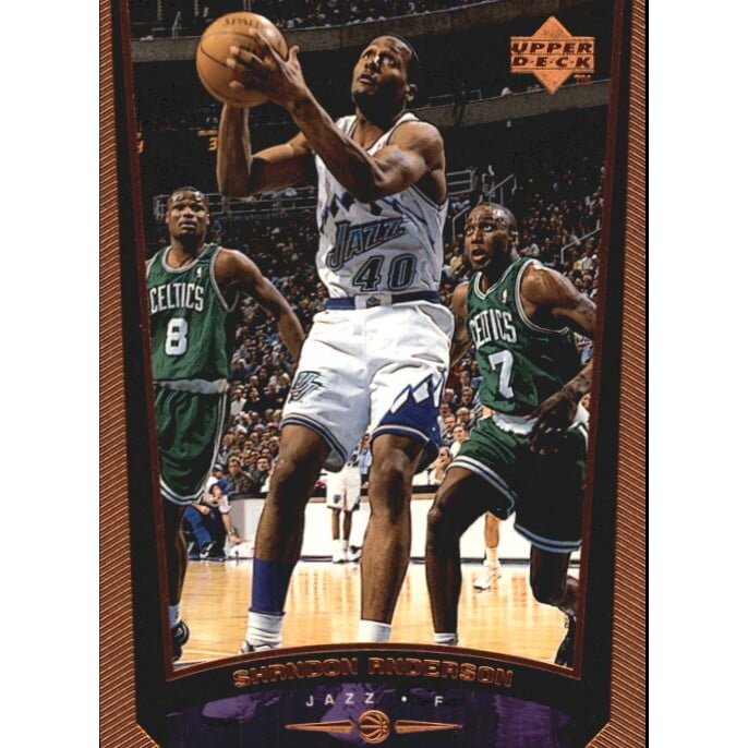 1998-99 Upper Deck Bronze #197 Shandon Anderson. rookie card picture