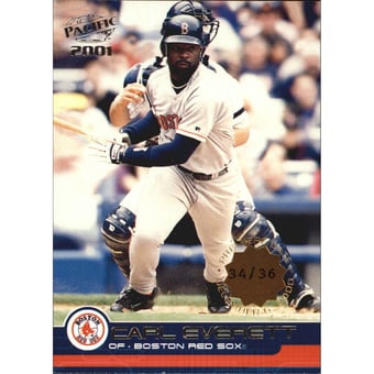 2001 Pacific Premiere Date #64 Carl Everett