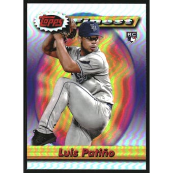 2021 Finest Flashbacks Refractors #177 Luis Patino
