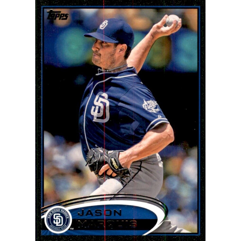 2012 Topps Update Black #US254 Jason Marquis. rookie card picture