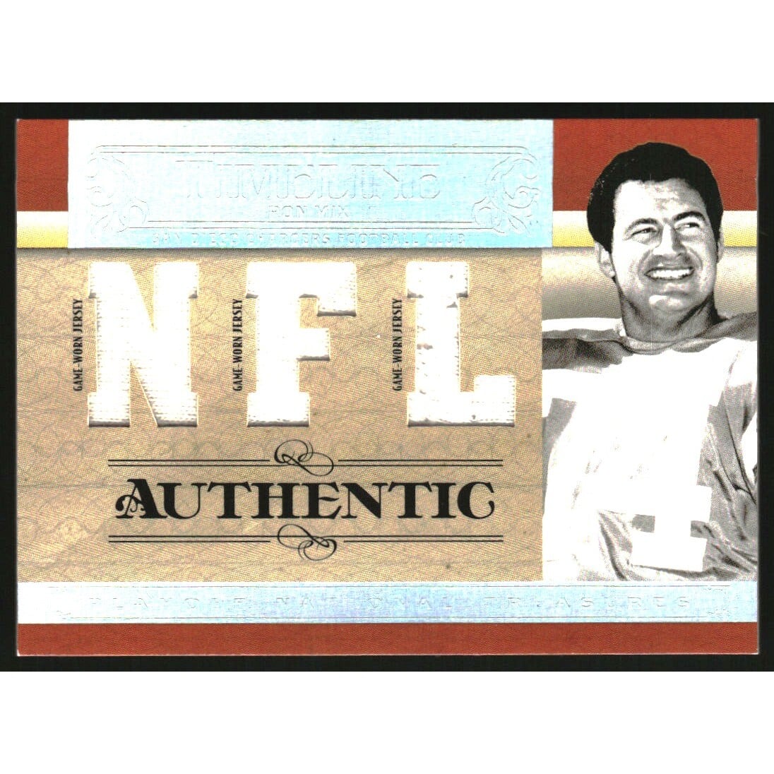 2007 Playoff National Treasures Timeline Material NFL #RMI Ron Mix/50