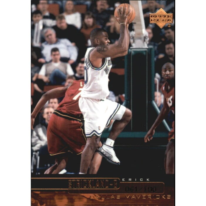 1999-00 Upper Deck Bronze #205 Erick Strickland. rookie card picture