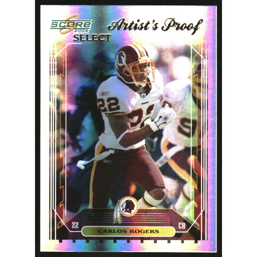 2006 Select Artist’s Proof #281 Carlos Rogers 2006 Select Artist’s Proof #281 Carlos Rogers