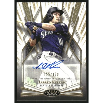 2022 Topps Tier One Break Out Autographs #BOAJKE Jarred Kelenic/199