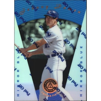 1997 Pinnacle Certified Mirror Blue #104 Johnny Damon