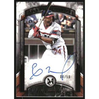 2022 Topps Museum Collection Archival Autographs Copper #AAEJ Eloy Jimenez