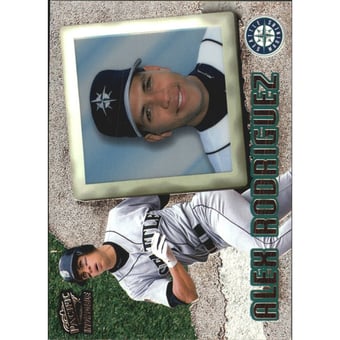 1998 Pacific Invincible Silver #67 Alex Rodriguez