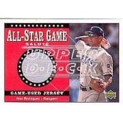 2002 Upper Deck All-Star Salute Game Jersey #SJAR2 Alex Rodriguez Rangers