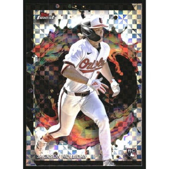 2024 Finest Checkerboard Refractors #240 Jackson Holliday