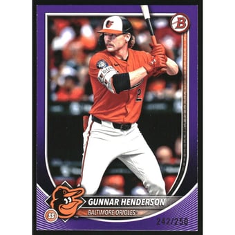 2025 Bowman Purple #2 Gunnar Henderson
