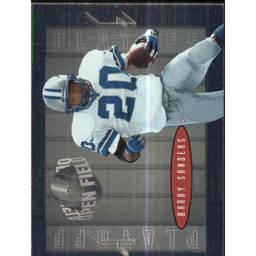 1996 Playoff Contenders Open Field Foil #20 Barry Sanders R 1996 Playoff Contenders Open Field Foil #20 Barry Sanders R