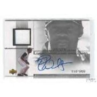 2002 Upper Deck Game Jersey Autograph #JPW Preston Wilson