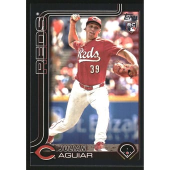2025 Topps Black #566 Julian Aguiar