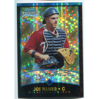2001 Bowman Chrome X-Fractors #122 Joe Hamer
