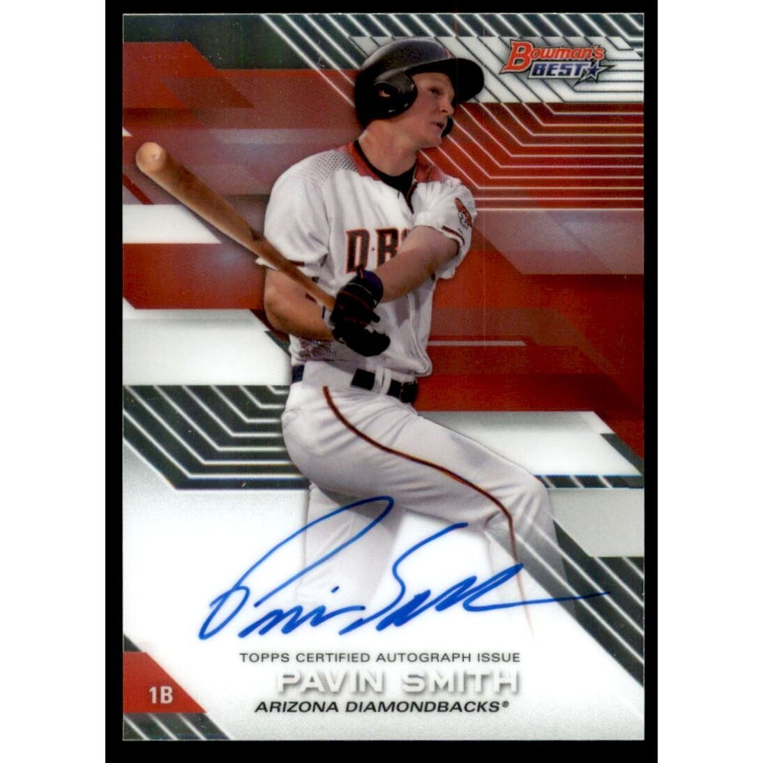 2017 Bowman's Best Best of '17 Autographs #B17PS Pavin Smith. rookie card picture