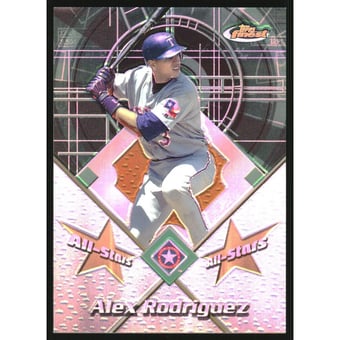 2001 Finest All-Stars Refractors #FAS3 Alex Rodriguez