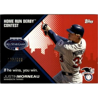 2008 Topps Home Run Derby Contest #HRD9 Justin Morneau