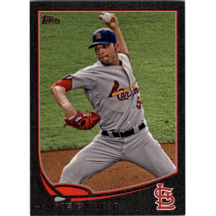 2013 Topps Black #54 Jaime Garcia. rookie card picture