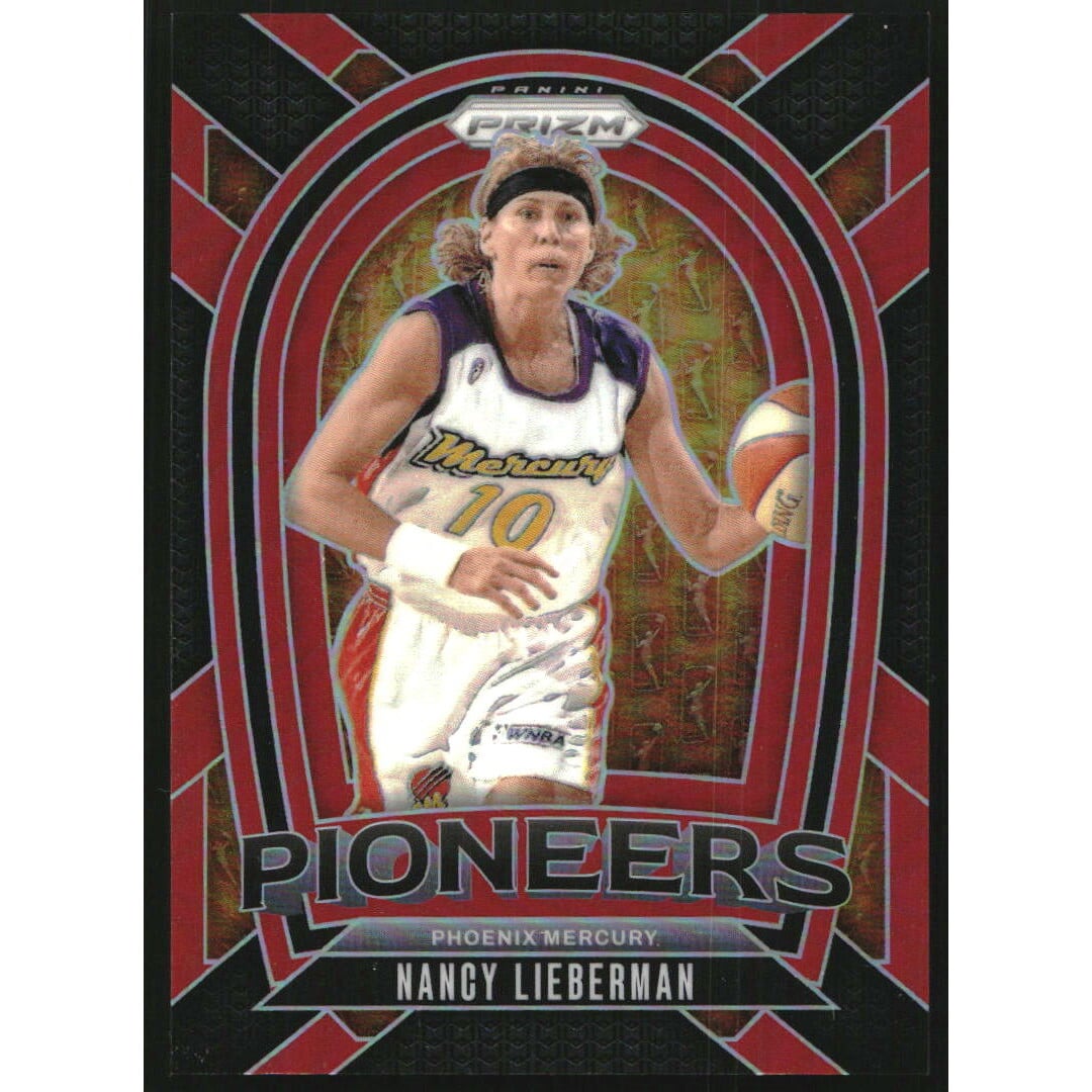 2024 Panini Prizm WNBA Pioneers Prizms Red #3 Nancy Lieberman. rookie card picture