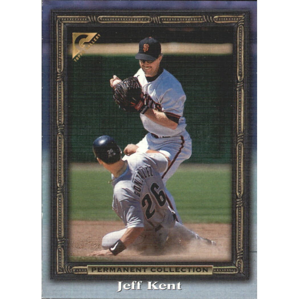 1998 Topps Gallery Gallery Proofs #61 Jeff Kent. rookie card picture