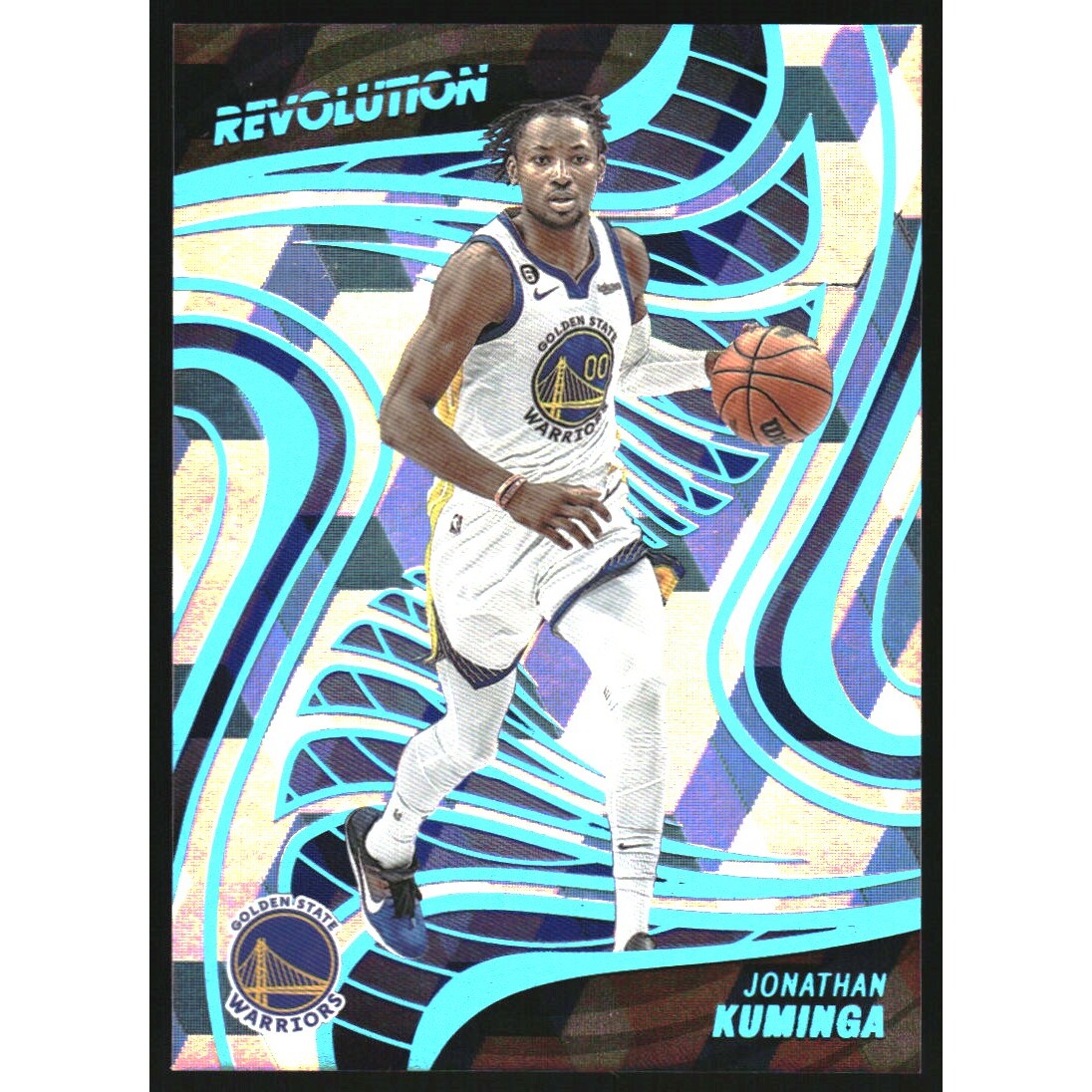 2022-23 Panini Revolution Cubic #12 Jonathan Kuminga